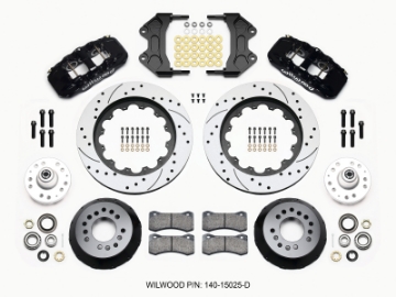 Picture of Wilwood AERO6 Front Hub Kit 15-00 Drilled WWE ProSpindle