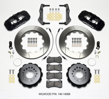 Picture of Wilwood AERO4 Rear Kit 14-25in 2014-Up Challenger w-Lines