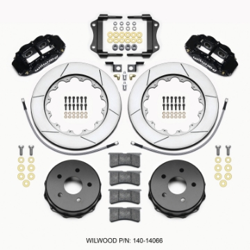 Picture of Wilwood Narrow Superlite 4R Rear Kit 14-00in 2007-up Jeep JK w-Lines