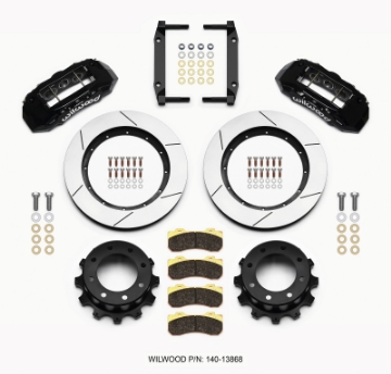 Picture of Wilwood TX6R Rear Kit 15-50in Black 2005-2012 Ford F250-F350 4WD