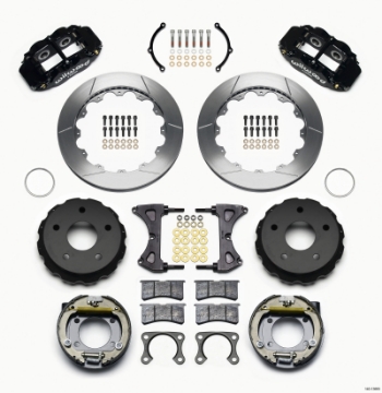 Picture of Wilwood Narrow Superlite 4R Rear P-Brk Kit 12-88in Big Ford New 2-38in Off Bronco 5 x 5-50