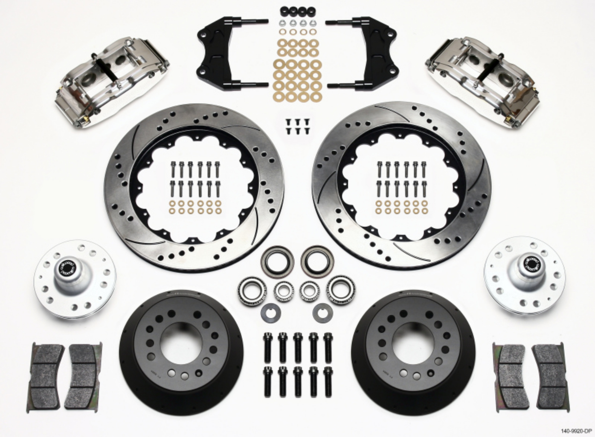 Picture of Wilwood Narrow Superlite 6R Front Hub Kit 14-00in Drill Pol WWE ProSpindle