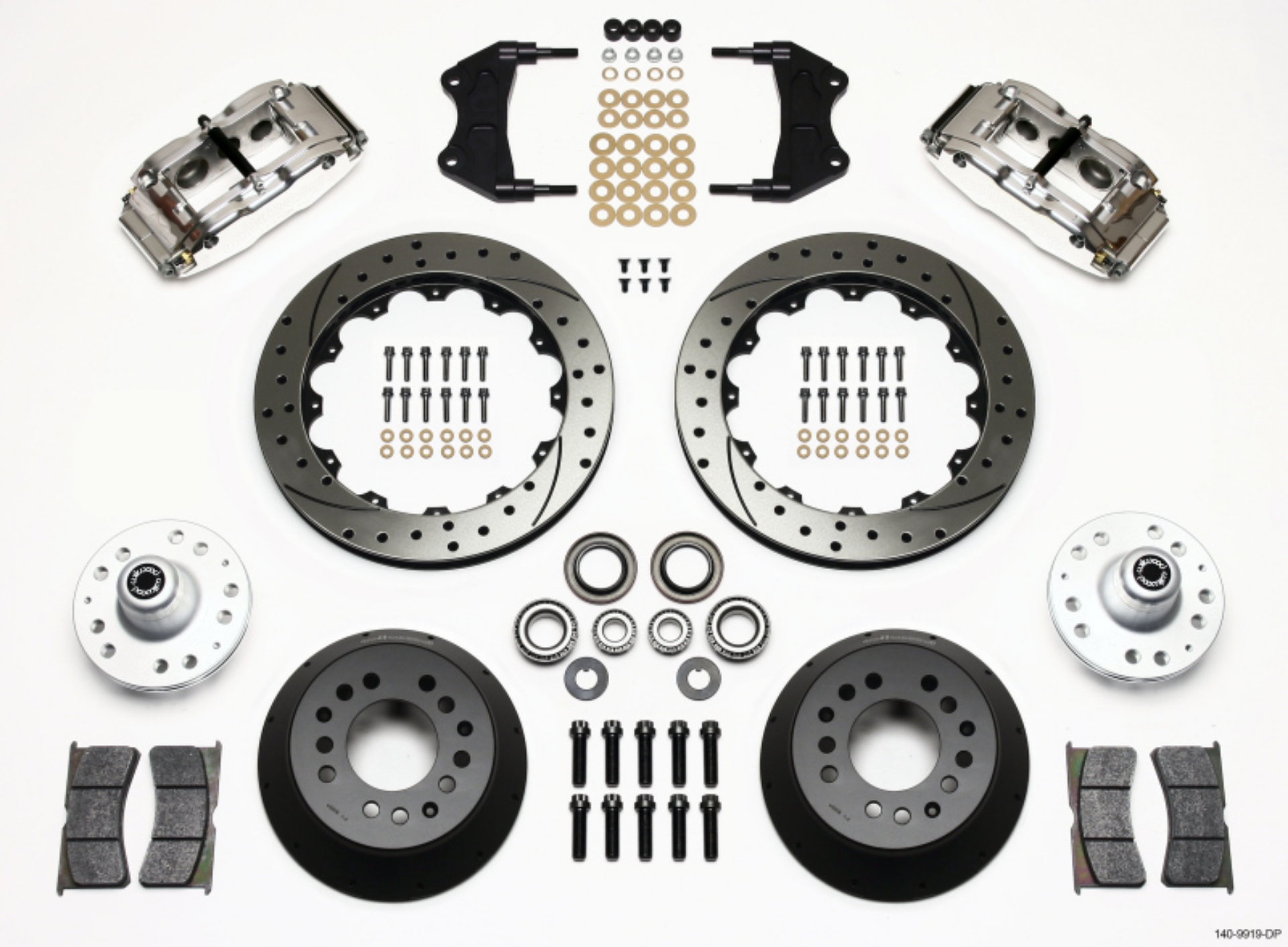 Picture of Wilwood Narrow Superlite 6R Front Hub Kit 12-88in Drill Pol WWE ProSpindle