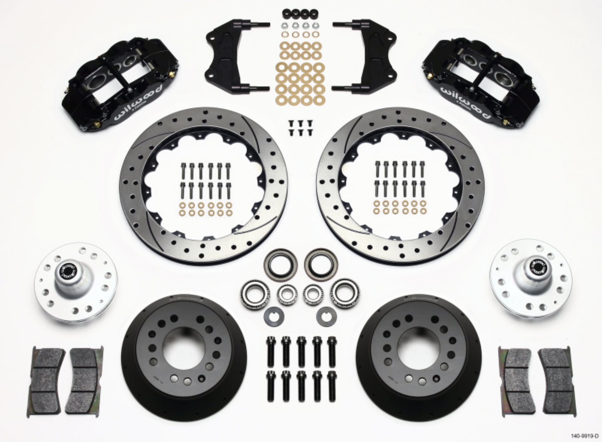 Picture of Wilwood Narrow Superlite 6R Front Hub Kit 12-88in Drilled WWE ProSpindle