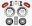 Picture of Wilwood Narrow Superlite 6R Front Hat Kit 14-00in Drilled Red 98-02 Camaro-Firebird