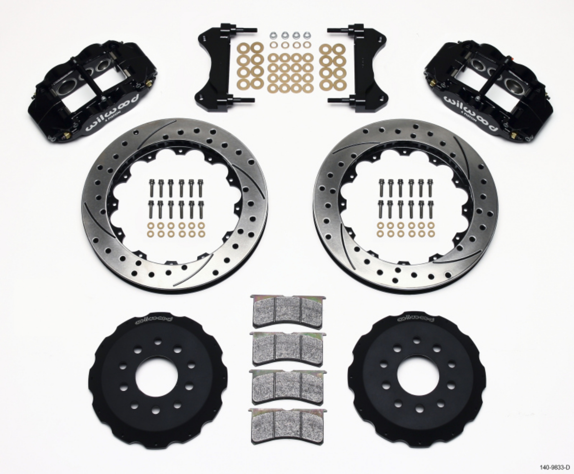 Picture of Wilwood Narrow Superlite 6R Front Hat Kit 13-06in Drilled 98-02 Camaro-Firebird