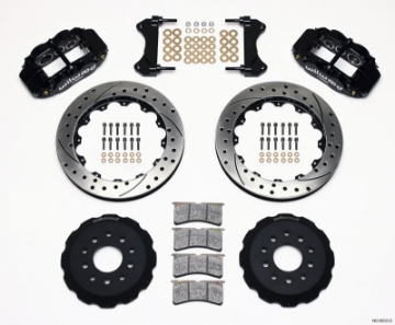 Picture of Wilwood Narrow Superlite 6R Front Hat Kit 13-06in Drilled 98-02 Camaro-Firebird