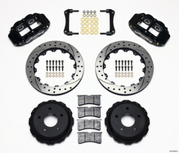 Picture of Wilwood Narrow Superlite 4R Rear Kit 12-88in Drilled 98-02 Camaro-Firebird