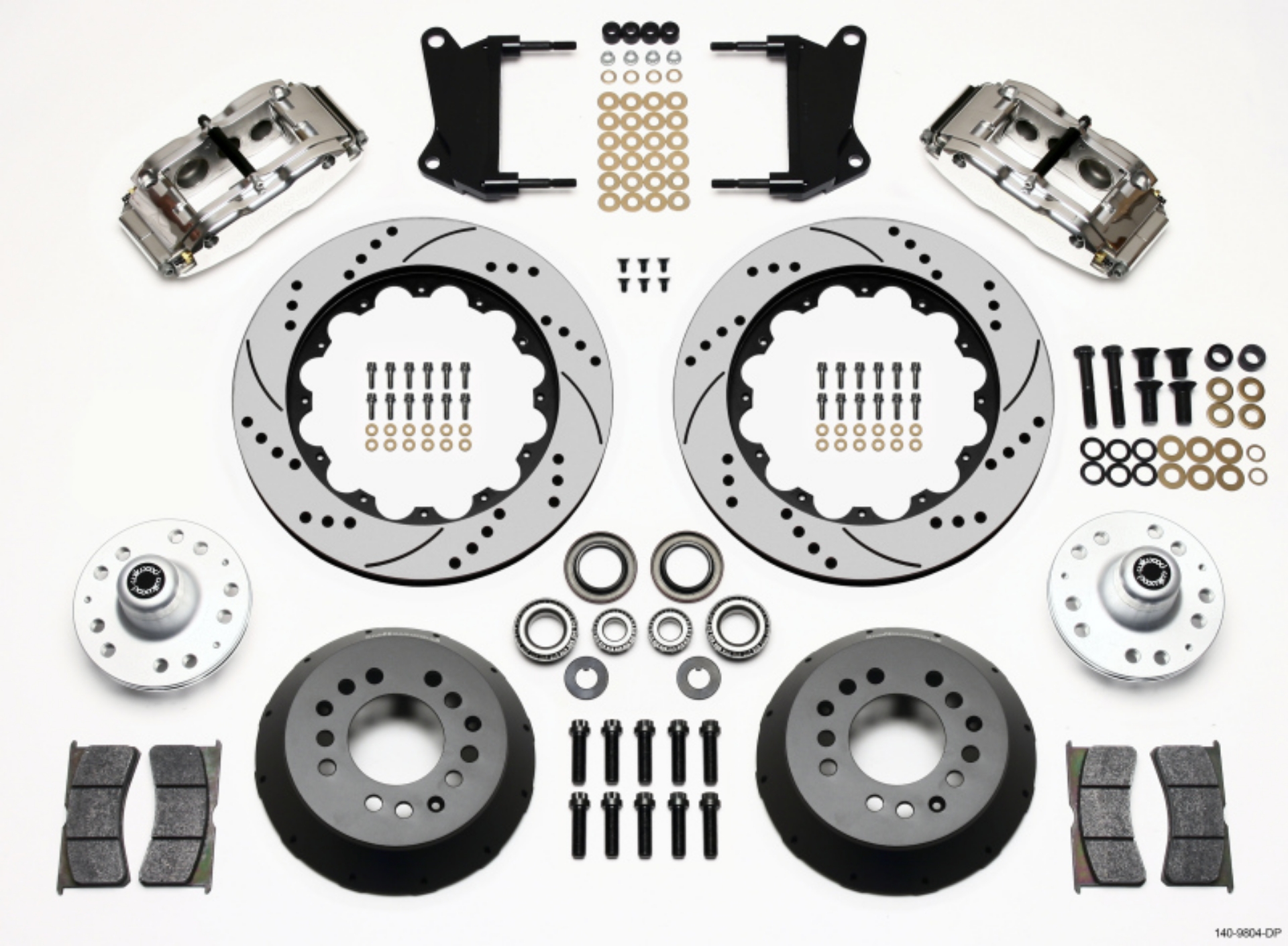 Picture of Wilwood Narrow Superlite 6R Front Hub Kit 14-00in Drill Pol 67-69 Camaro 64-72 Nova Chevelle