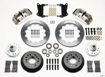 Picture of Wilwood Narrow Superlite 6R Front Hub Kit 12-88in Polished 67-69 Camaro 64-72 Nova Chevelle