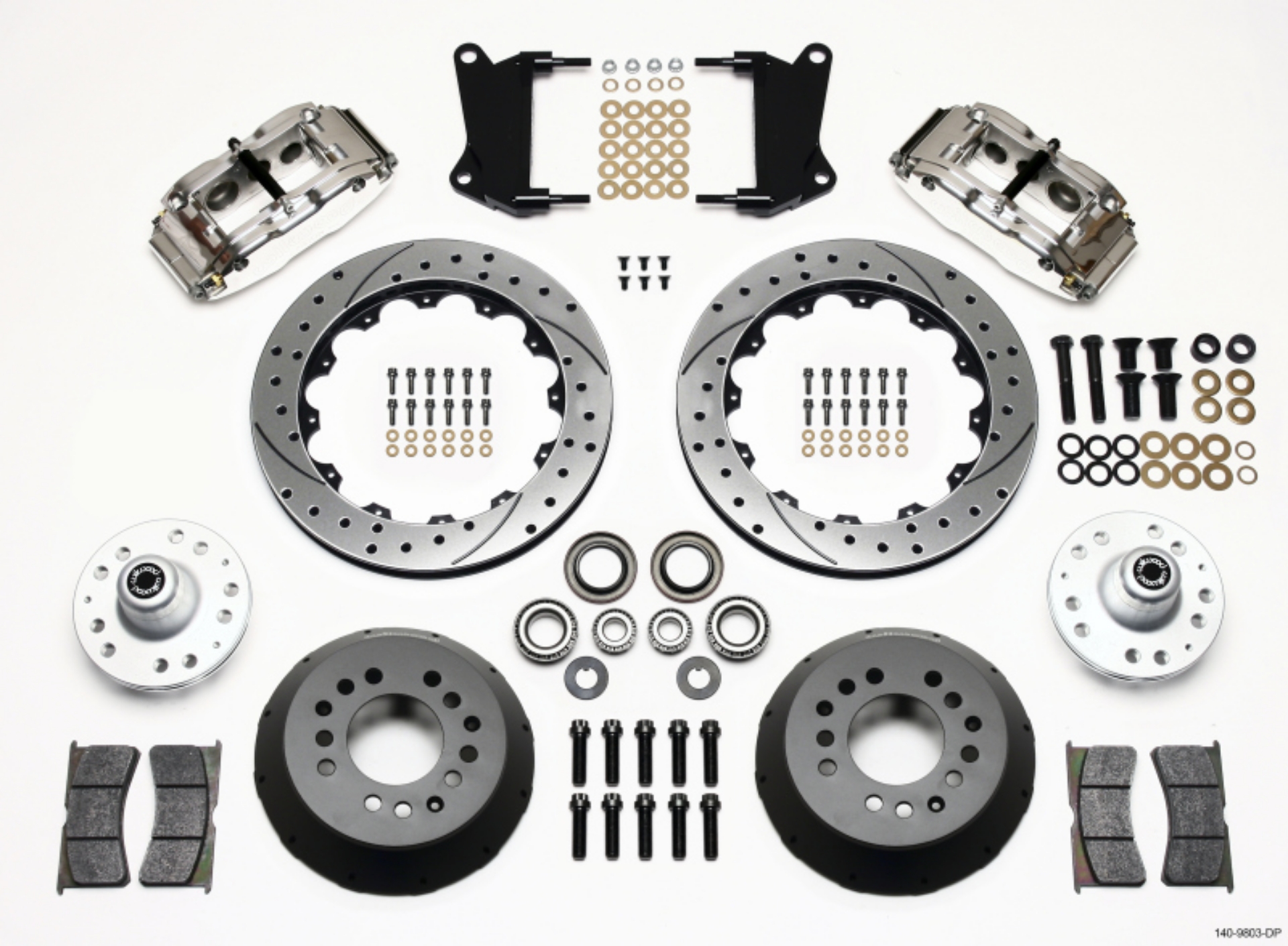 Picture of Wilwood Narrow Superlite 6R Front Hub Kit 12-88in Drill Pol 67-69 Camaro 64-72 Nova Chevelle