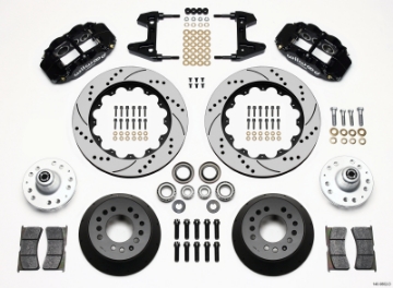Picture of Wilwood Narrow Superlite 6R Front Hub Kit 14-00in Drilled 74-80 Pinto-Mustang II Disc Spindle only