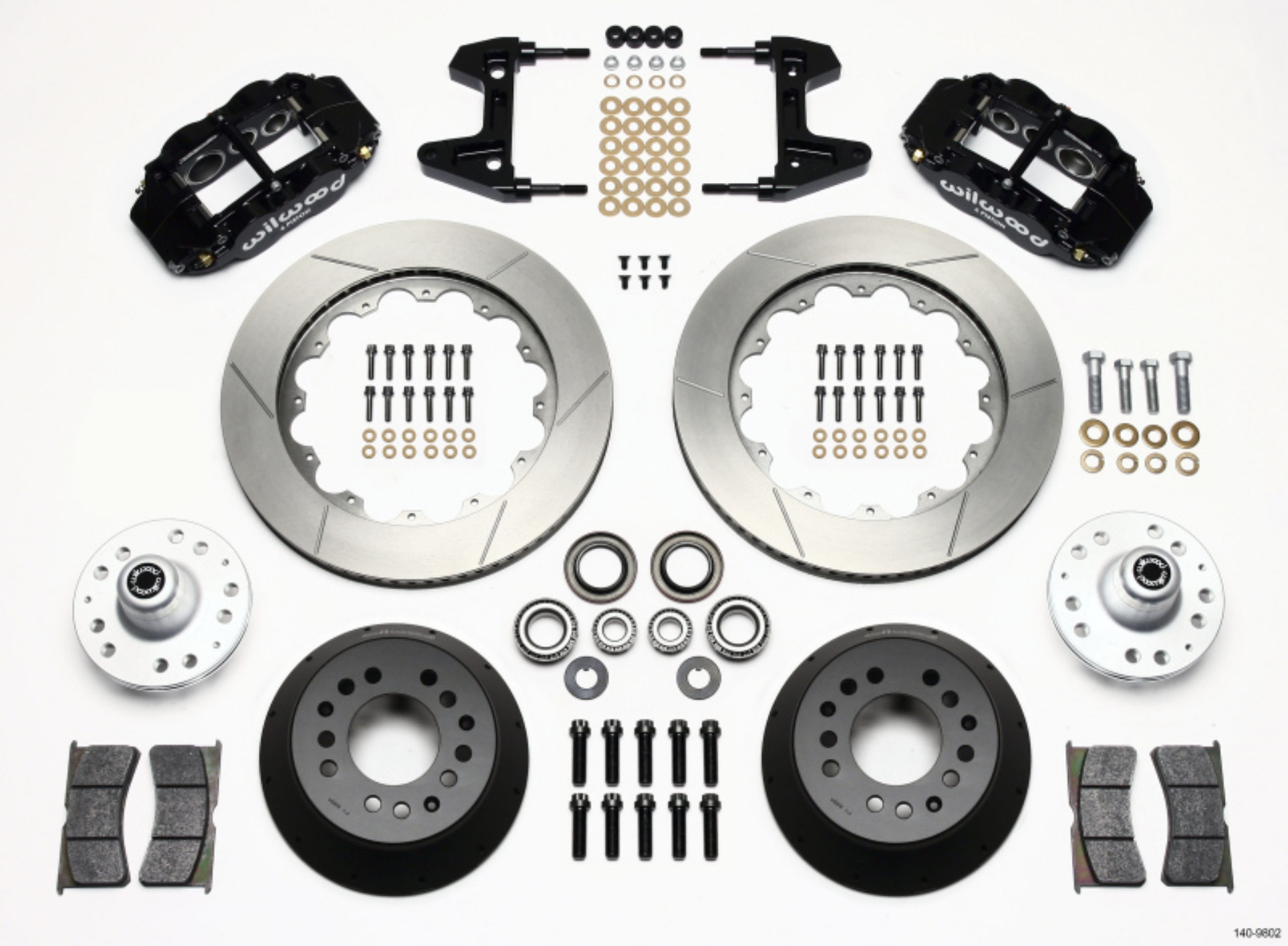 Picture of Wilwood Narrow Superlite 6R Front Hub Kit 14-00in 74-80 Pinto-Mustang II Disc Spindle only
