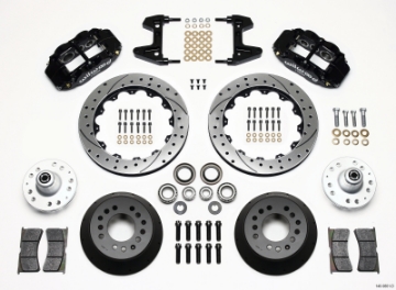 Picture of Wilwood Narrow Superlite 6R Front Hub Kit 12-88in Drilled 74-80 Pinto-Mustang II Disc Spindle only