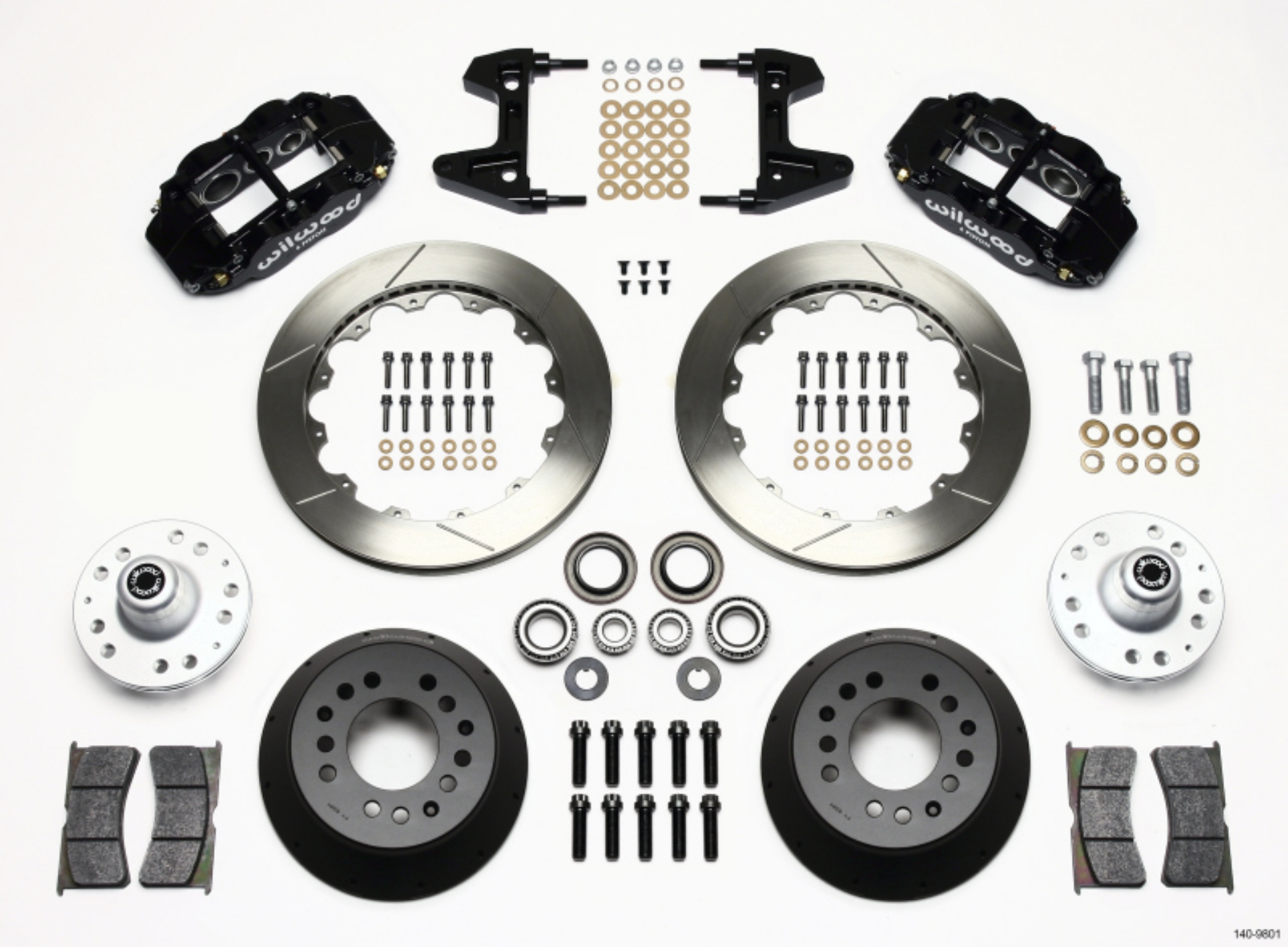 Picture of Wilwood Narrow Superlite 6R Front Hub Kit 12-88in 74-80 Pinto-Mustang II Disc Spindle only