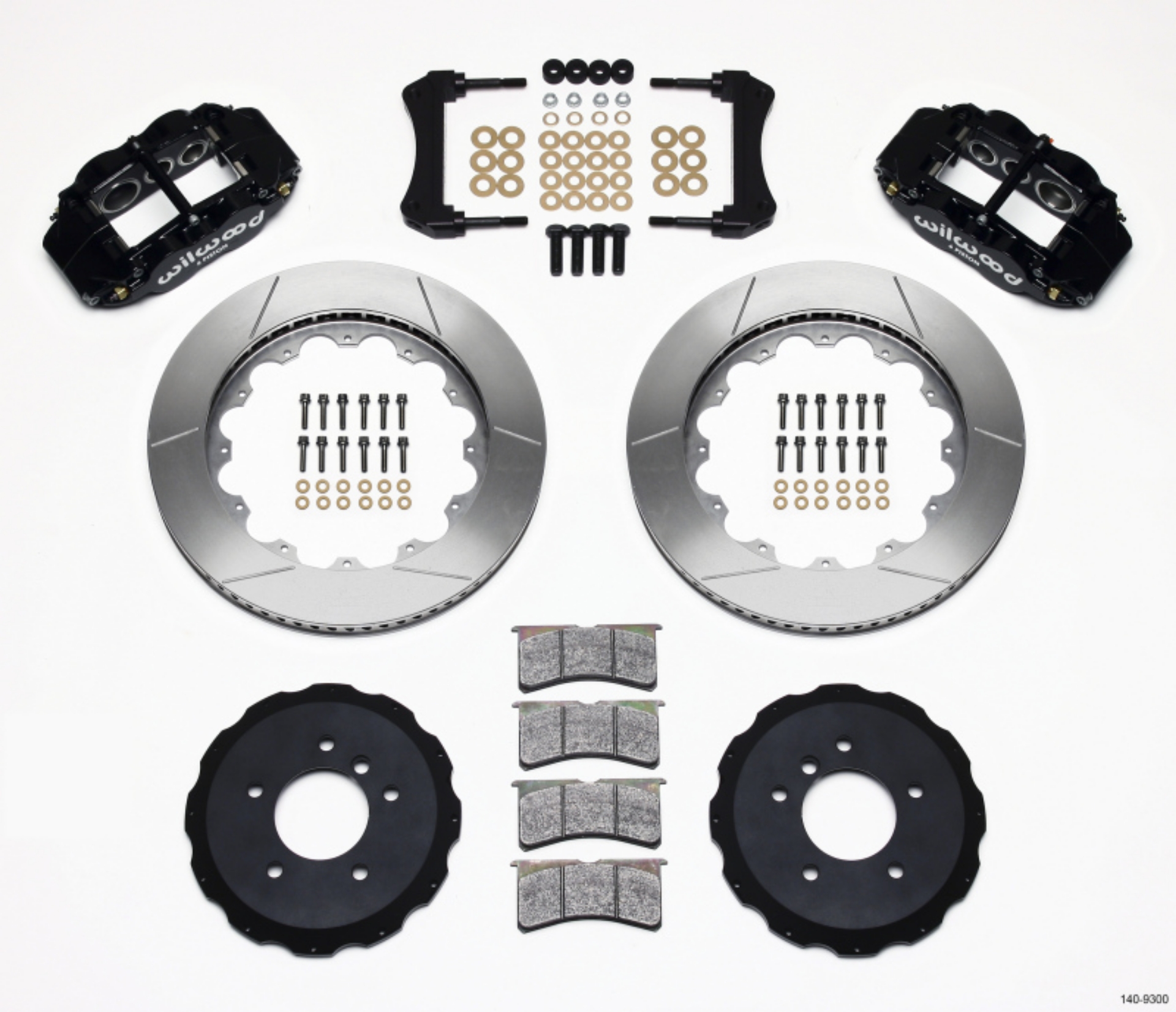 Picture of Wilwood Narrow Superlite 6R Front Hat Kit 14-00in E36 BMW M3