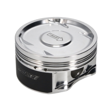 Picture of Manley 04+ Subaru WRX STi EJ257 STD Stroke 99-75mm +-25mm Bore 8-5:1 Dish Piston Set with Rings