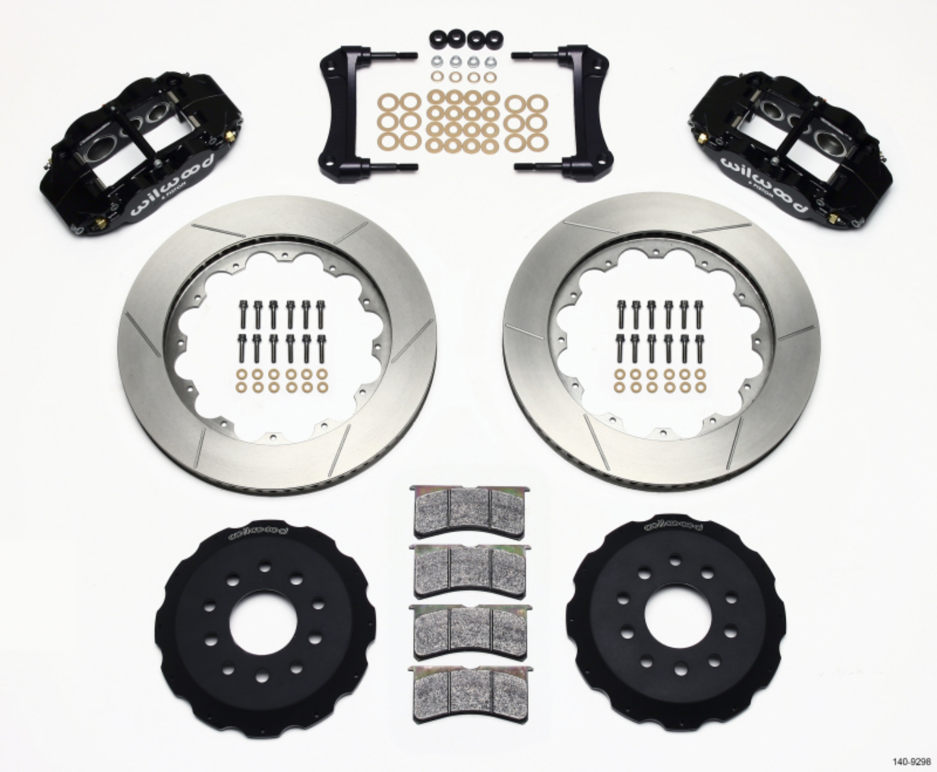 Picture of Wilwood Narrow Superlite 6R Front Hat Kit 14-00in 88-93 Corvette C4