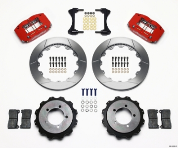 Picture of Wilwood Dynapro Radial Rear Kit 13-00in Red Mitsubishi EVO VIII