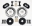 Picture of Wilwood Narrow Superlite 6R Front Hat Kit 14-00in Drilled Mitsubishi EVO VIII