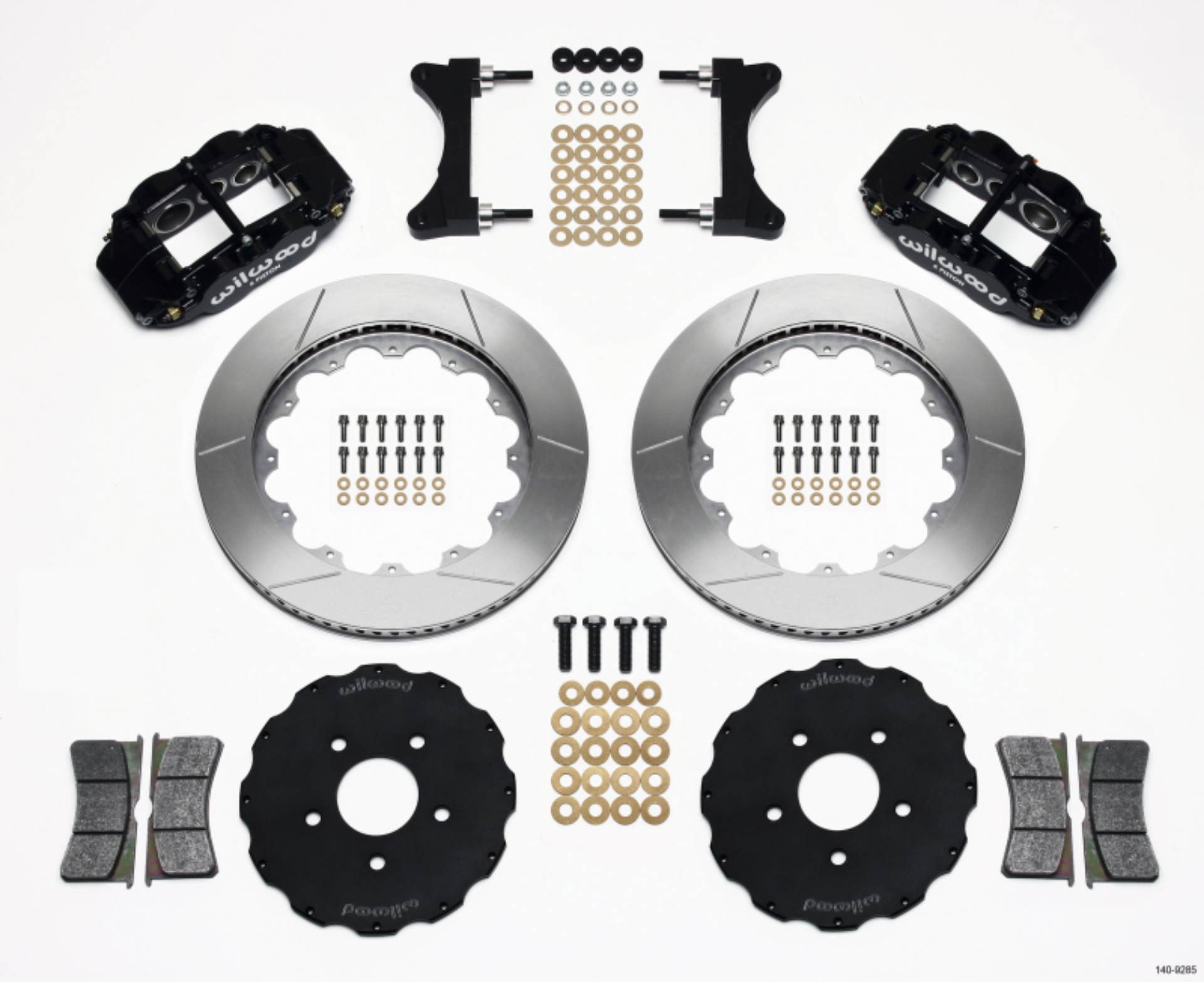 Picture of Wilwood Narrow Superlite 6R Front Hat Kit 14-00in Mitsubishi EVO VIII