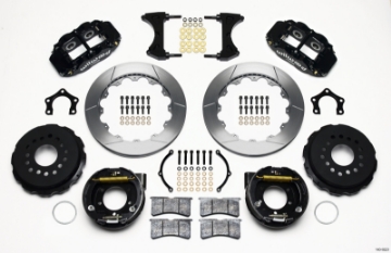 Picture of Wilwood Narrow Superlite 4R Rear P-Brk Kit 12-88in Ford 8-8 w-2-5in Offset-5 Lug