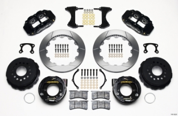 Picture of Wilwood Narrow Superlite 4R Rear P-Brk Kit 12-88in Small Ford 2-50in Offset