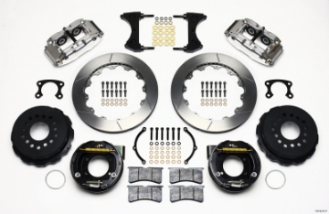 Picture of Wilwood Narrow Superlite 4R Rear P-Brk Kit 12-88in Polished Big Ford New Style 2-50in Offset