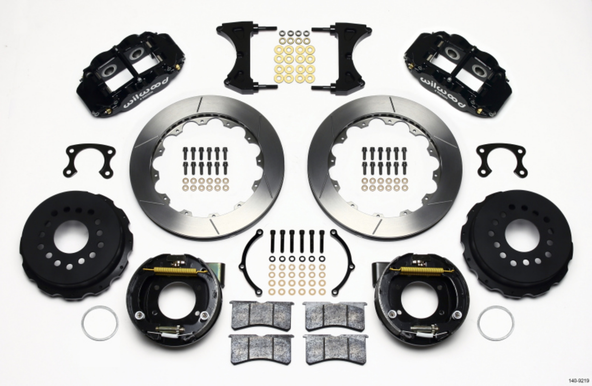 Picture of Wilwood Narrow Superlite 4R Rear P-Brk Kit 12-88in Big Ford New Style 2-50in Offset