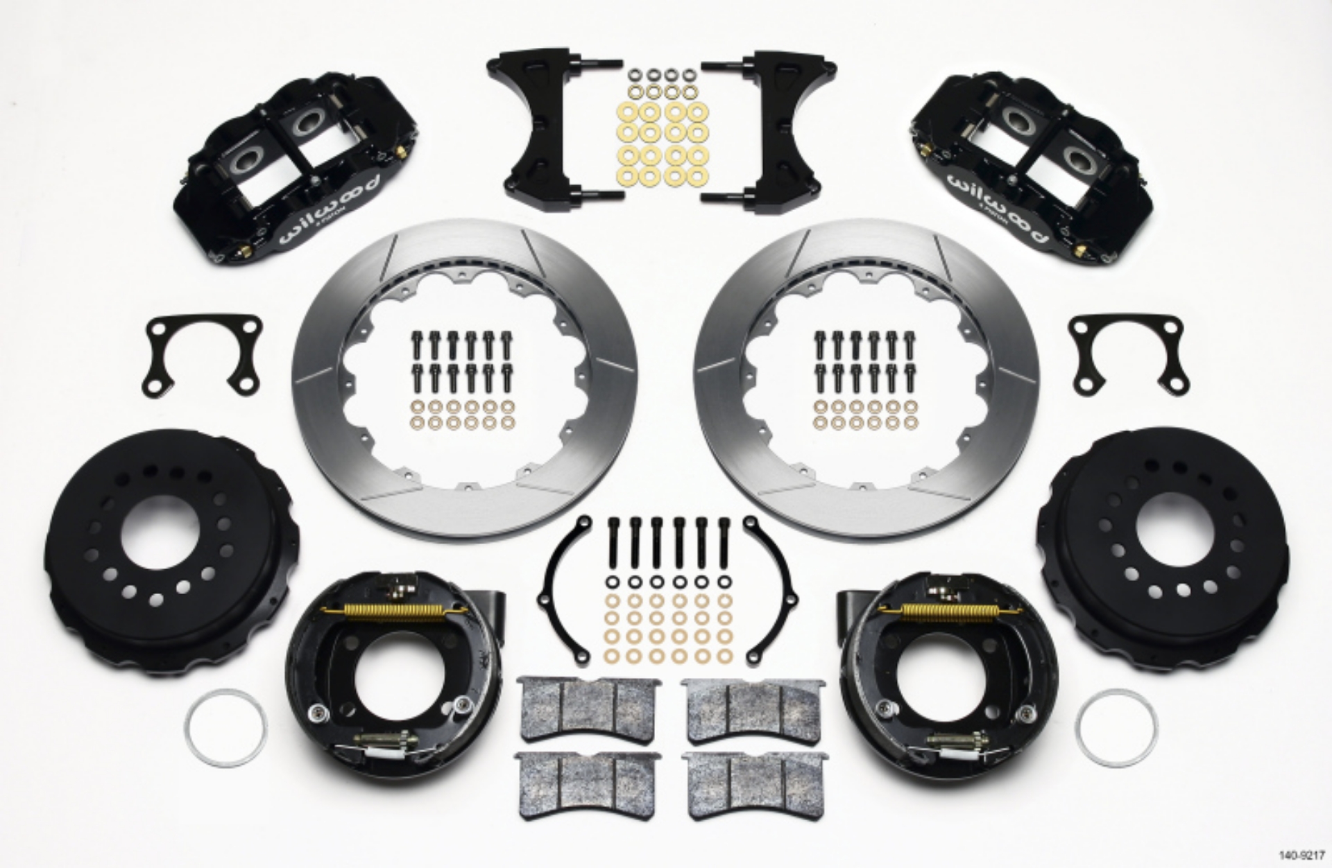 Picture of Wilwood Narrow Superlite 4R Rear P-Brk Kit 12-88in Big Ford Old Style 2-36in Offset