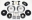 Picture of Wilwood Narrow Superlite 4R Rear P-Brk Kit 12-88in Chevy 12 Bolt w- C-Clips
