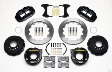 Picture of Wilwood Narrow Superlite 4R Rear P-Brk Kit 12-88in Chevy 12 Bolt w- C-Clips