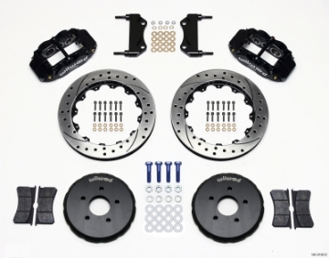 Picture of Wilwood Narrow Superlite 6R Front Hat Kit 13-06in Drilled Nissan 350Z-Fiti G35