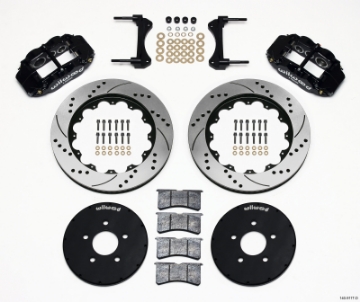 Picture of Wilwood Narrow Superlite 6R Front Hat Kit 14-00in Drilled 1994-2004 Mustang