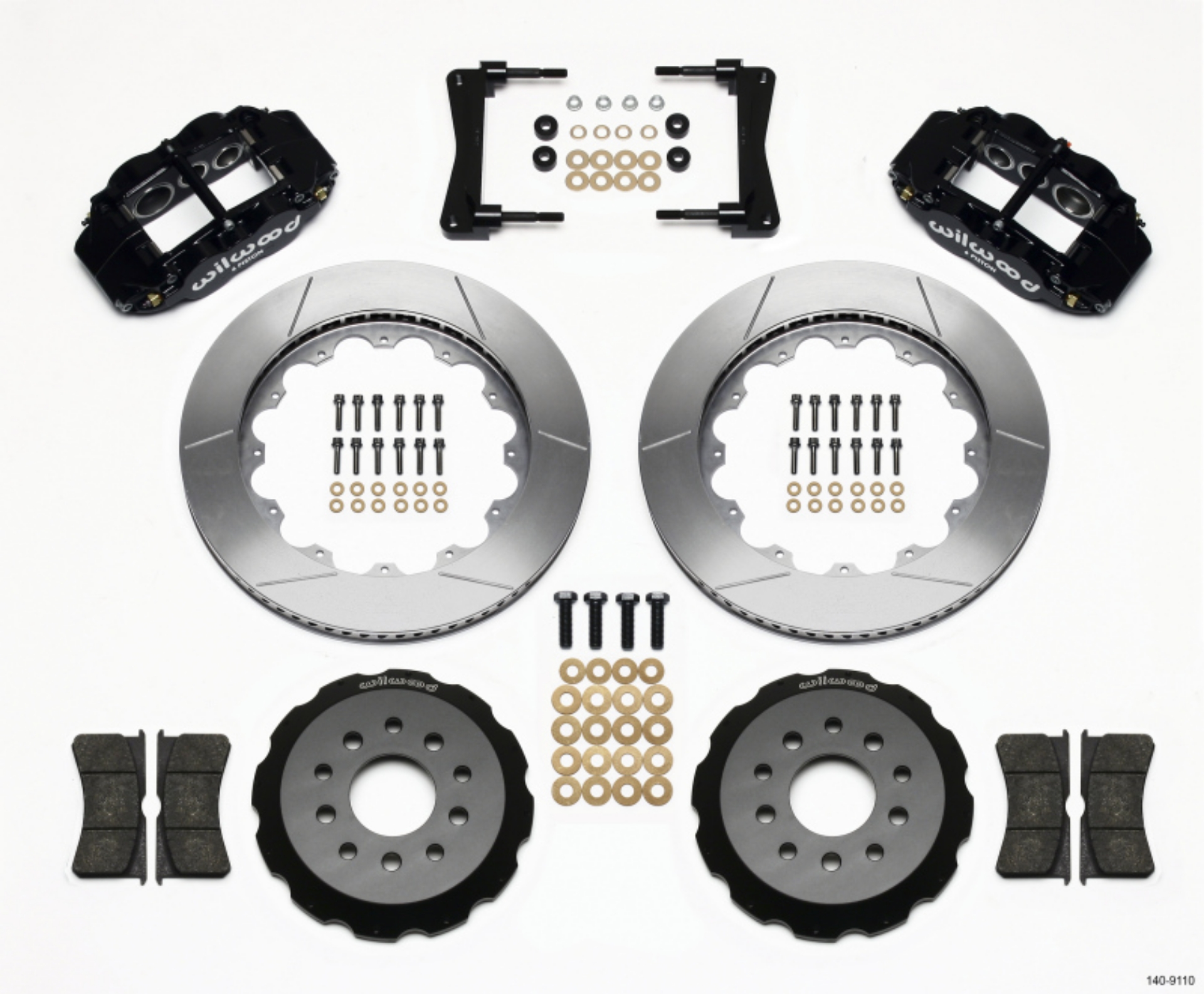 Picture of Wilwood Narrow Superlite 6R Front Hat Kit 14-00in 2005-2014 Mustang