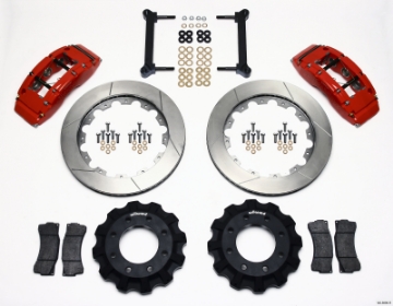 Picture of Wilwood TC6R Front Kit 16-00in Red 1999-2010 GM H2 Truck-SUV 2500