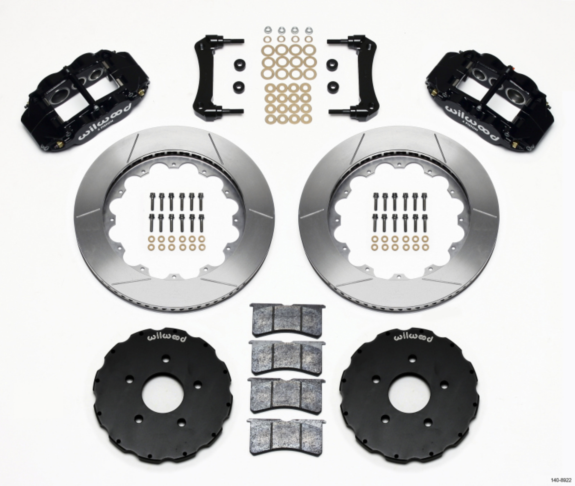Picture of Wilwood Narrow Superlite 6R Front Hat Kit 14-00in 2005-up Corvette C6