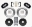 Picture of Wilwood Narrow Superlite 6R Front Hat Kit 14-00in 2005-up Corvette C6