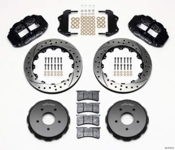 Picture of Wilwood Narrow Superlite 6R Front Hat Kit 13-06in Drilled 2004-2006 Pontiac GTO