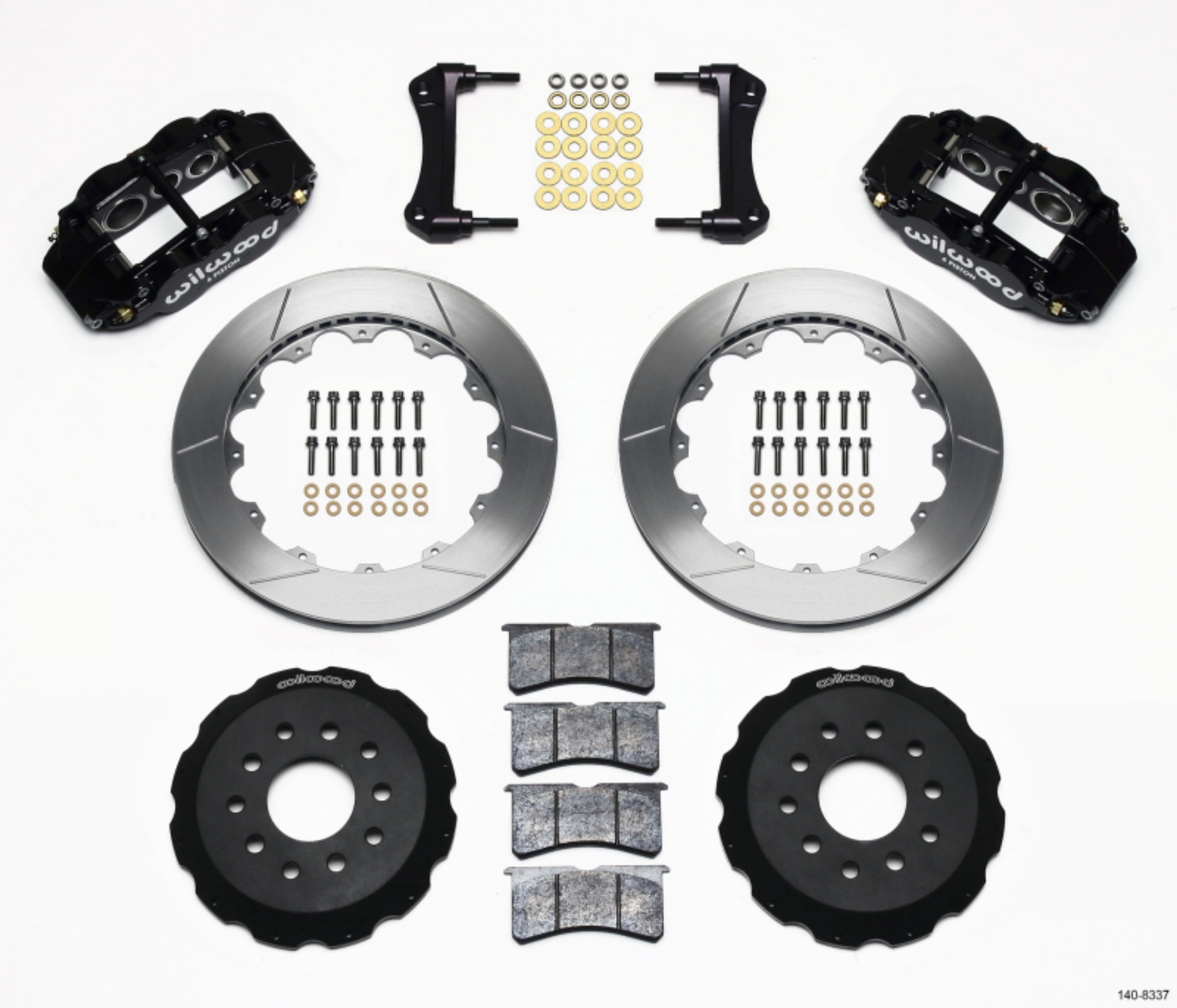 Picture of Wilwood Narrow Superlite 6R Front Hat Kit 12-88in 88-93 Corvette C4