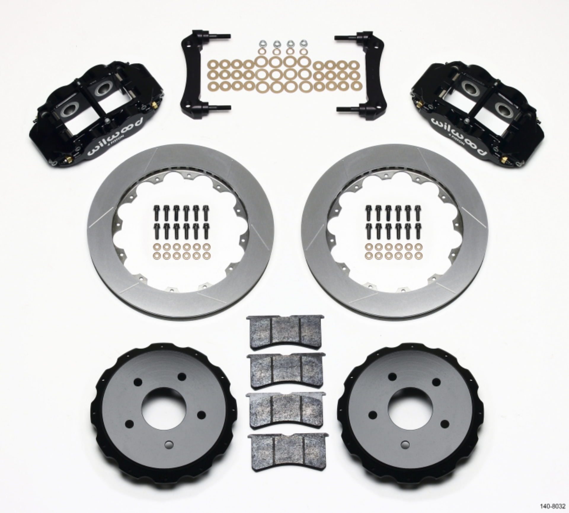 Picture of Wilwood Narrow Superlite 4R Rear Kit 12-88in 97-04 Corvette C5-Z06
