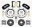 Picture of Wilwood AERO6 Front Hat Kit 14-00 Drilled 2005-2014 Mustang w- BMR Suspn- w-Lines