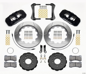 Picture of Wilwood AERO6 Front Hat Kit 14-00 2005-2014 Mustang w- BMR Suspn- w-Lines