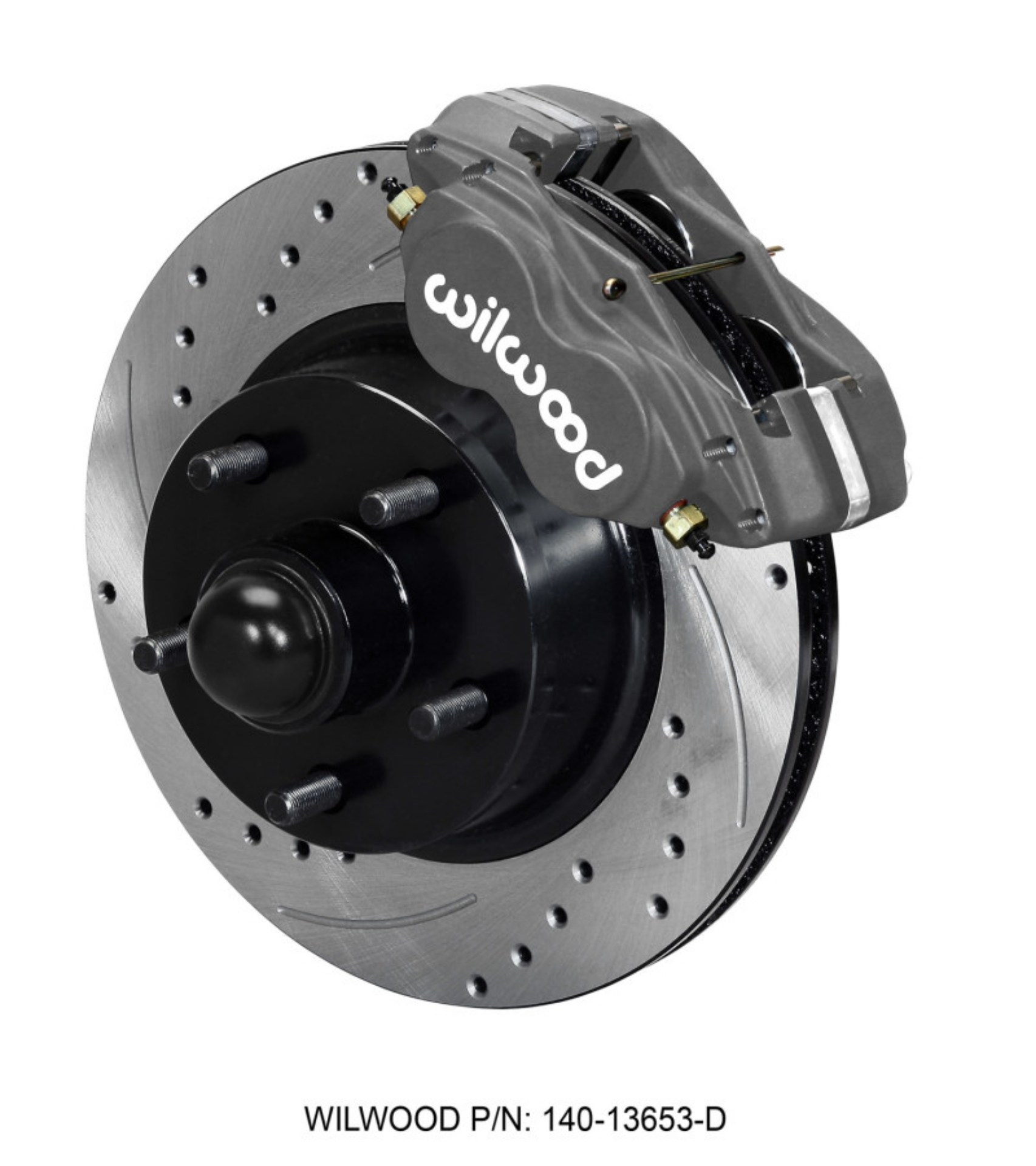 Picture of Wilwood Forged Dynalite-M Front Kit 11-30in 1 PC Rotor&Hub-Drill 60-68 Ford - Mercury Full Size