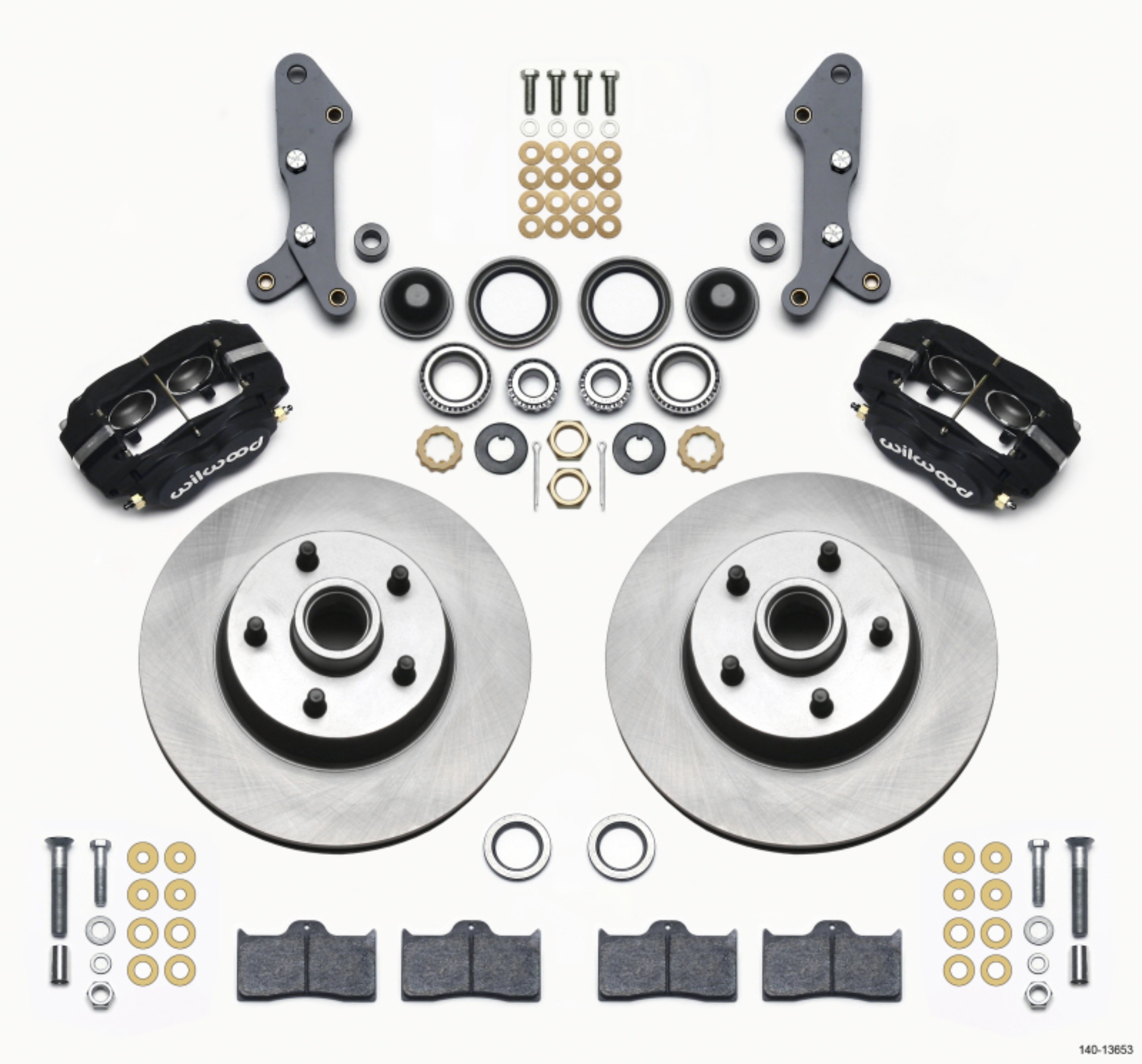 Picture of Wilwood Forged Dynalite-M Front Kit 11-30in 1 PC Rotor&Hub 60-68 Ford - Mercury Full Size - Galaxie
