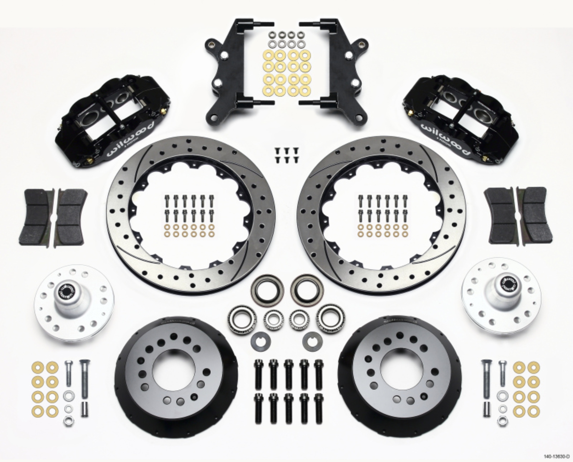 Picture of Wilwood Narrow Superlite 6R Front Hub Kit 12-88in Drilled 60-68 Ford - Mercury Full Size - Galaxie