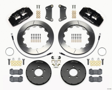 Picture of Wilwood Dynapro 6 Front Hat Kit 12-88in 2005-Up Mazda 3 w- Lines
