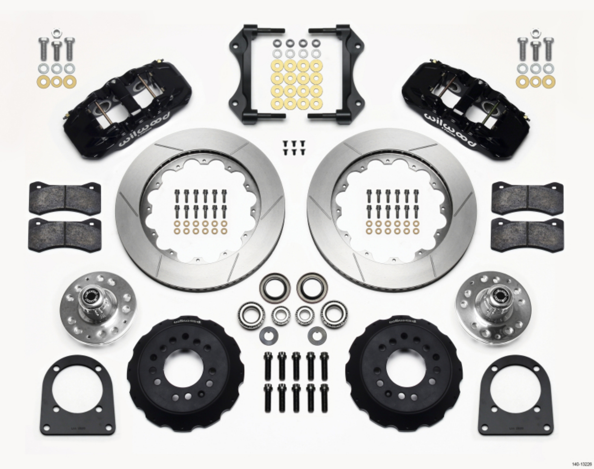 Picture of Wilwood AERO6 Front Hub Kit 14-00in TCI-IFS 71-78 Pinto Based
