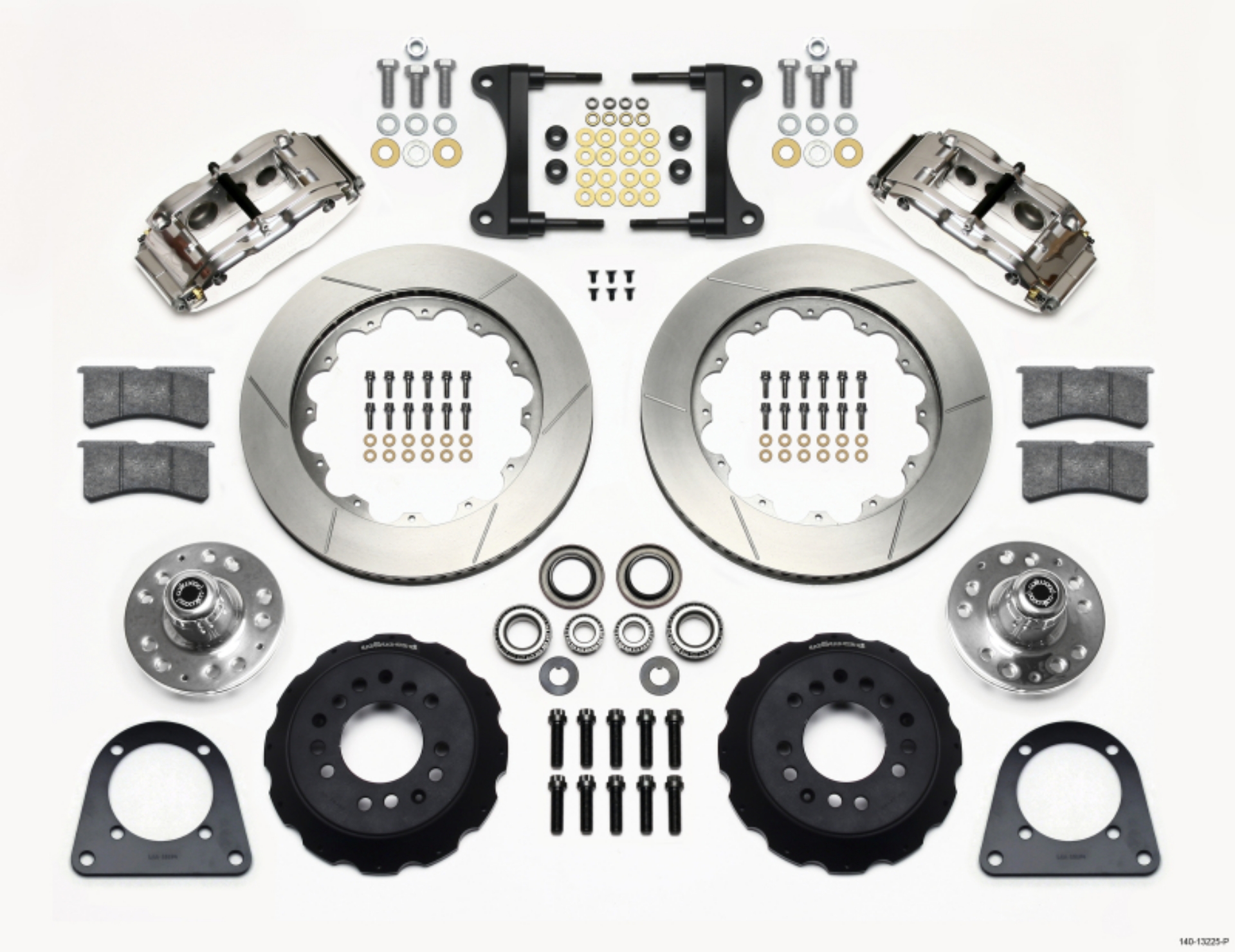 Picture of Wilwood Narrow Superlite 6R Front Hub Kit 14-00in Polished TCI-IFS 71-78 Pinto Based
