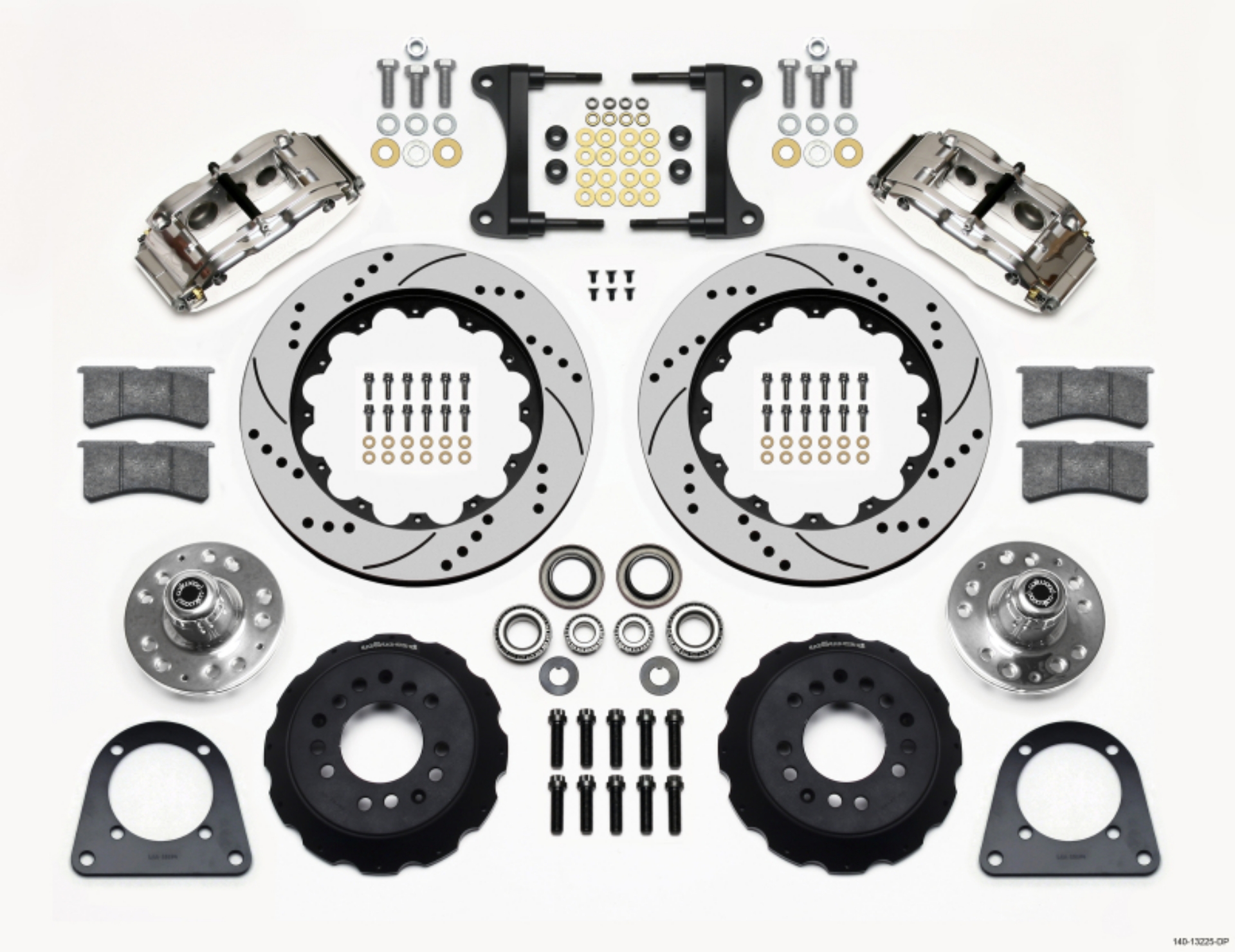 Picture of Wilwood Narrow Superlite 6R Front Hub Kit 14-00in Drill Pol TCI-IFS 71-78 Pinto Based